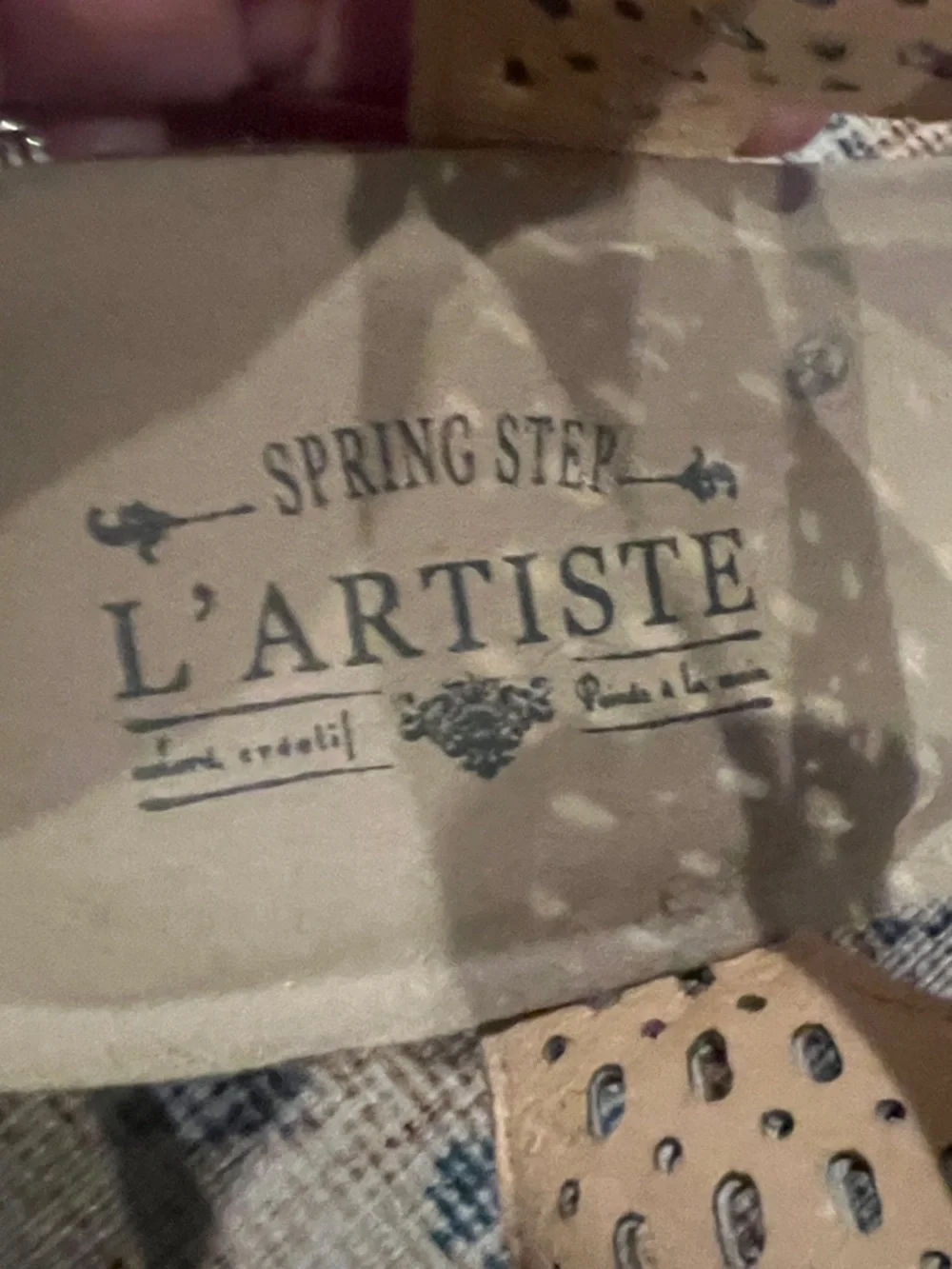 L ‘Artiste Snake-Print wedge Mary Jane lightweight comfort shoes size 35/5.5